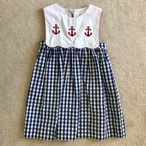 Size 5 Nautical Girls Dress